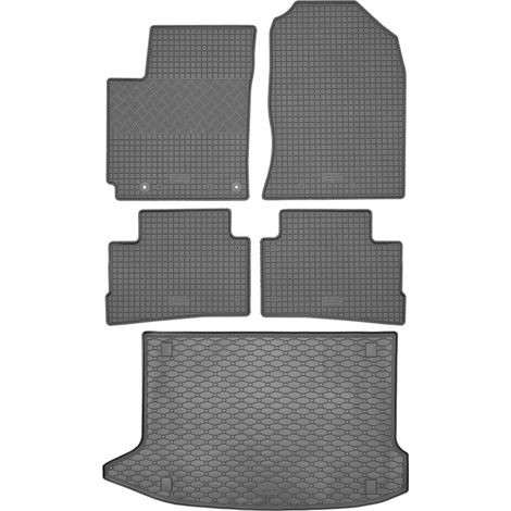 Juego de alfombrillas de goma para coche y alfombrilla para maletero para Hyundai Kona Crossover a partir de noviembre de 2017. (1/5)
