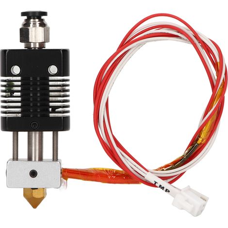 Kit d'extrudeuse pour imprimante 3D ET4 : tube chauffant 40 W, buse en laiton de 0,4 mm, bloc en aluminium, alimentation DC24V.