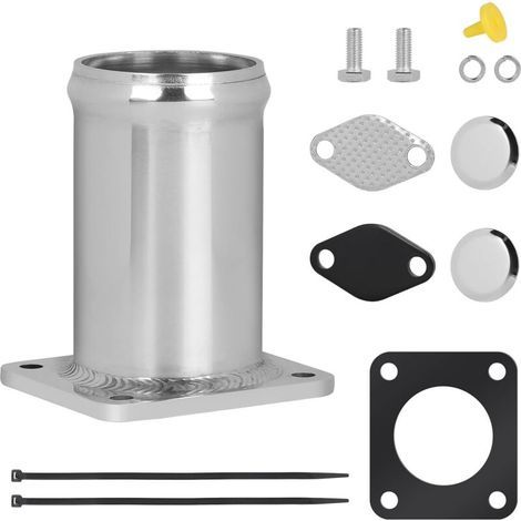 Kit Suppression Vanne EGR Tdi, Tuyau de Rechange pour Valve EGR Aluminium Compatible avec E46/E39/E38/E65, X3, X5 (1/5)