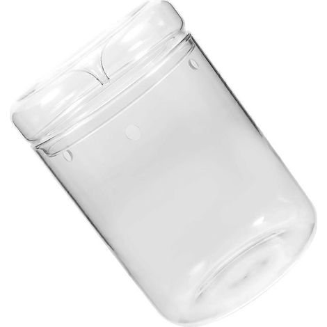 Terrarium décoratif miniature en verre transparent 23 x 15 x 15 cm pour l'extérieur ou la maison (1 pièce) (1/4)