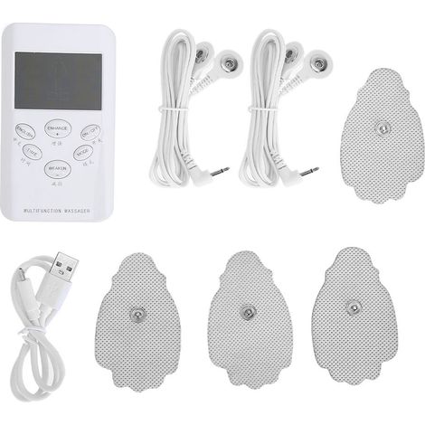 Mini Massage Pad - Electric Shiatsu Massager for Neck Shoulder Waist Arms Legs - 8 Modes Portable Design - 1 Unit (1/5)