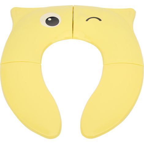 Siège de toilette pliable et portable pour l'apprentissage de la propreté, idéal pour les voyages et les petits yeux. (1/5)