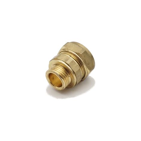 PrimaPlus Compression Equal Tee 42mm Brass Fitting (1/2)