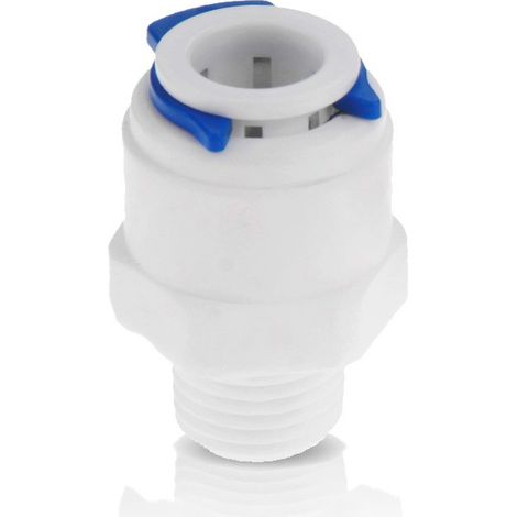 Conector rápido recto rosca M 1/4" tubo 1/4"