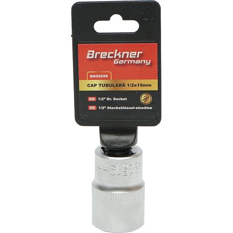 Testa della chiave a bussola da 19 mm per cricchetto da 1/2" Breckner Germany (1/4)