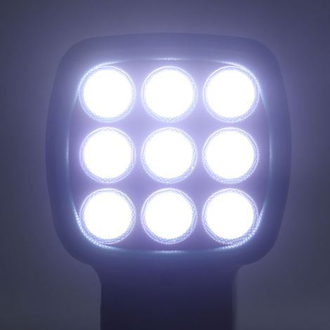 Stroboscope numérique portable mesurant 60 à 999 999 tr/min, tachymètre stroboscopique sans contact, compteur de vitesse stroboscopique à LED. (1/5)