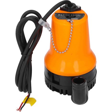 Pompe submersible 24V 45W 70L/min inox laiton silencieuse bassin aquarium étang modèle BL-2524SI (1/5)