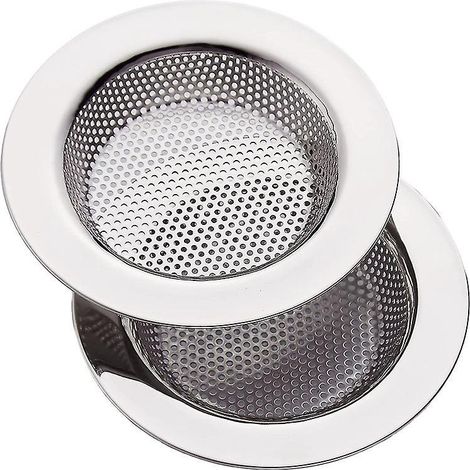 un Diamtre Extrieur 112 Mm / 4,4 Pouces(grande Taille) Filtre Vier Cuisine, Filtre Vier En Acier Inoxydable, Grille Pour Evier Cuisine, Plus Pais (1/5)