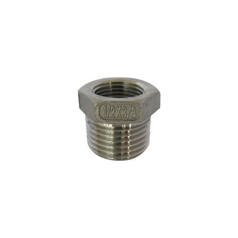 RIDUZIONE MF ACCIAIO INOX- 1/2 x 1/4- IKARO- pezzi 1