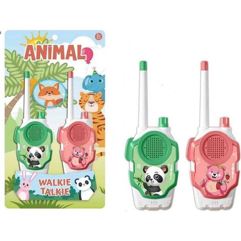 WALKIE TALKIE GIOCATTOLO PER BAMBINI - TEMA ANIMALI (1/2)