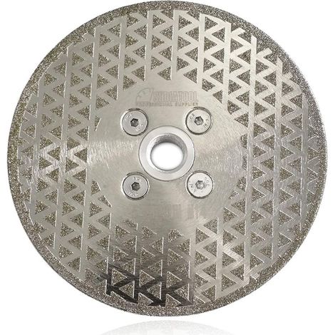 Disque Diamant Meuleuse, Coupe et Meulage Pierre Granit Marbre, 125mm, Disque Diamant, Atelier, Disque Meuleuse (1/5)