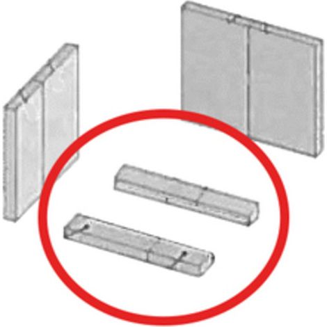 COPPIA REFRATTARIO DI BASE P/STUFA KIR  1 CP