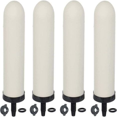 Filtre A Eau En Ceramique - 0 5 Micron - Pour Systeme De Filtration Domestique - 4 Unites (1/4)