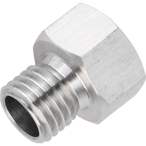 Adaptateur de Raccord NPT 1/8" Femelle vers Métrique M12X1.5 Mâle (1/5)