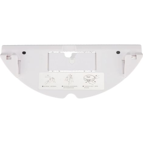 Wischmopp-Aufsatzhalterung mit Vibrationsfunktion für Saugroboter T7S, S7, G10 – Austauschbare weiße ABS-Halterung (1/4)