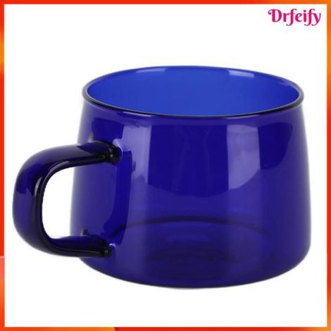 Tasse à café - - Verre Borosilicate - 250 ml - Transparent - Résistante à la chaleur (1/5)