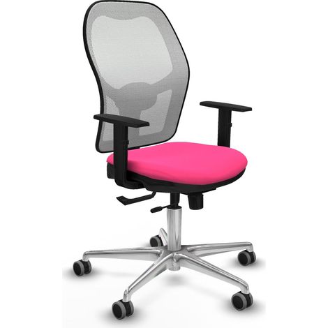 Silla de oficina piqueras y crespo Jorquera negro cómoda ergonómica (1/2)