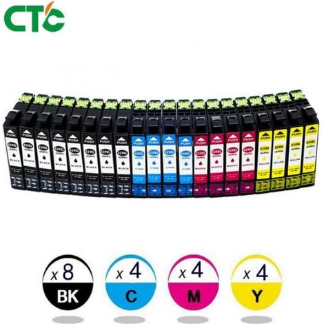 Cartouches d'encre compatibles Epson XP-342/XP-345/XP-445 - Pack de 20 (1/2)