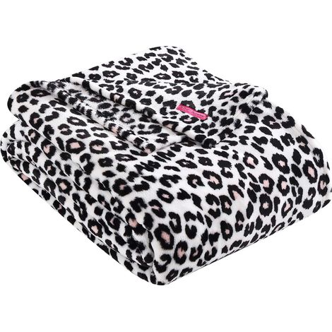 Collection Polaire  Couverture – Polaire en Peluche Ultra Douce et Confortable, légère et Chaude, Parfaite pour Le lit ou Le canapé, très Grand lit, léopard (1/5)
