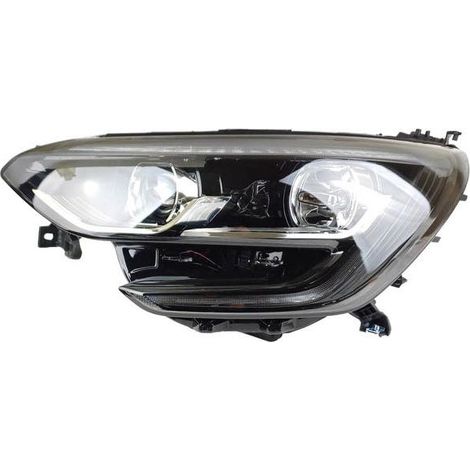 Faro izquierdo Renault Megane 4 marco negro, LED y Balasto 260601571R, 2016+ (1/2)