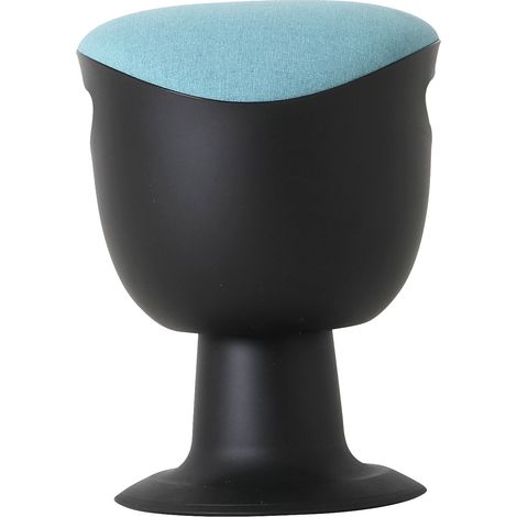 Lotz, Tabouret mobile, hauteur réglable 465 - 585 mm, assise (1/3)