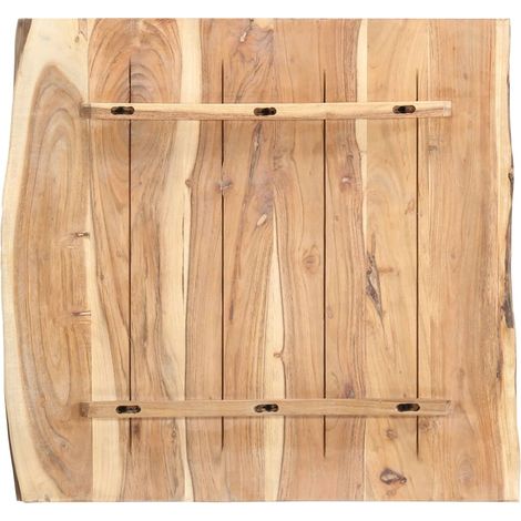 Maison Exclusive - Tischplatte Massivholz Akazie 58x(50-60)x3,8 c