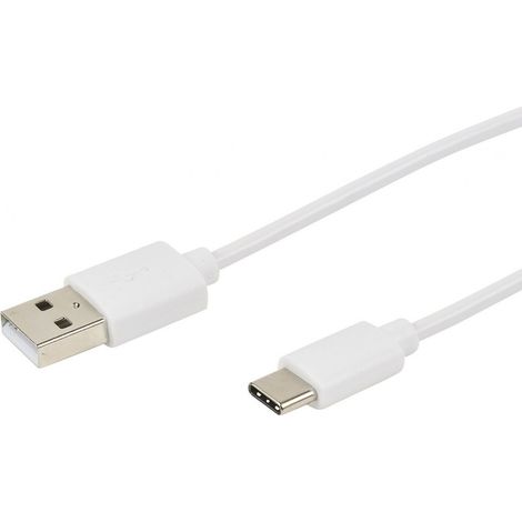 Erard - usb type c m / usb m - 3a - 2m - wit - 722444 - 3700117224449