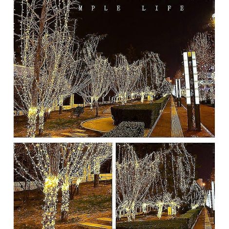 Guirnaldas de luces de gypsophila, luces navideñas, guirnaldas de luces para bodas, decoración navideña (1/5)
