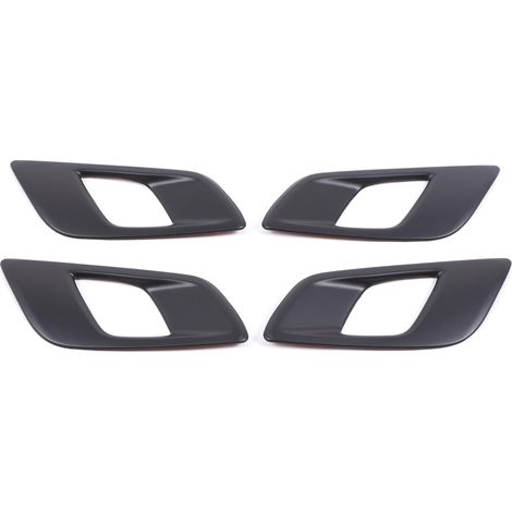 Lot de 4 autocollants de poignée de porte intérieure de voiture compatibles avec Ranger 2015-2021, couvercle de cadre de poignée de porte intérieure, intérieur décoratif ABS (1/5)