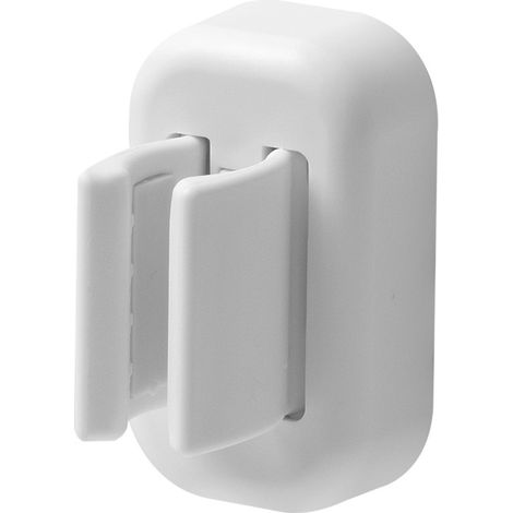 SHINING HOUSE Lot de 2 supports de brosse à dents blancs pour salle de bain, organisateur de toilette, accessoire de douche et de salle de bain (1/5)