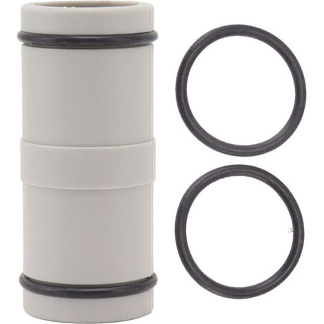 Adaptateur de tuyau de piscine Raccord droit de 3,1 cm à 3,1 cm pour tuyau de piscine, vanne plongeante,de (1/4)