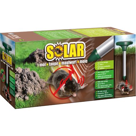 Répulsif taupe solaire ultrason (1/4)