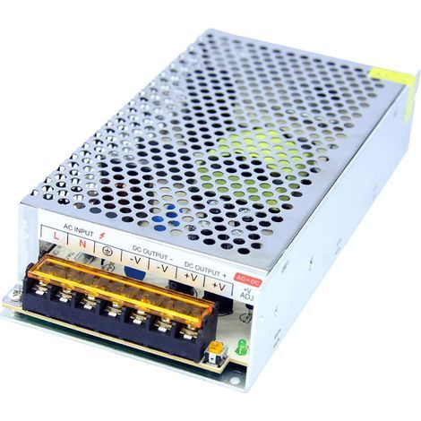 Universelles 12V 10A Schaltnetzteil für LED-Streifen - Geregeltes Netzteil (1/5)