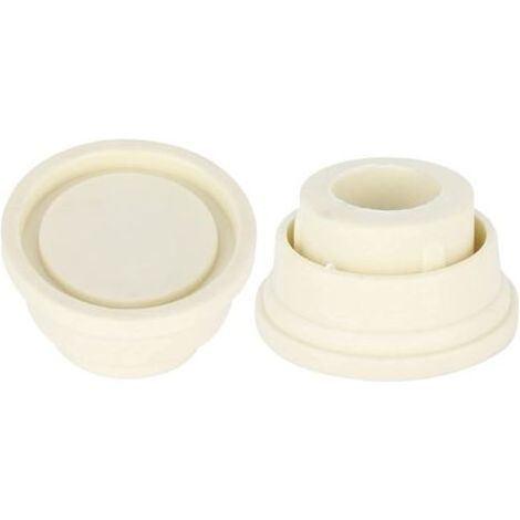 Juego de 2 topes de goma para escaleras de piscina – Mayor resistencia – Dimensiones: 6 x 3,9 x 3,3 cm – Protección contra impactos (1/5)
