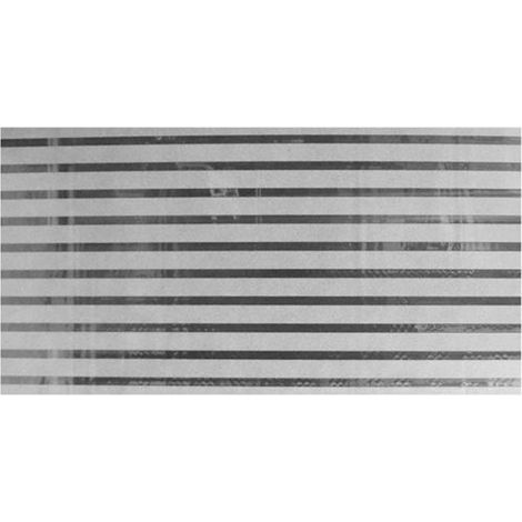 Cleafe - Rotolo Pellicola Per Finestre Motivo A Strisce 2d Opaca 45cmx2mt Adesiva Vetro 10112 - (1/2)