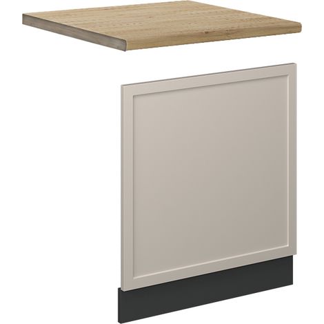 Façade Fame-Line, GrisBeige, 60 cm, PT Chêne, Vicco