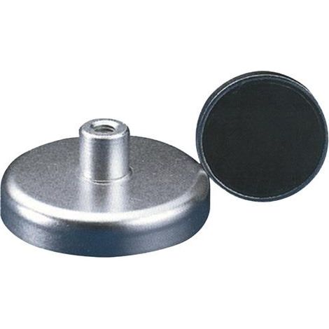 Flachgreifer-Magnet m.Gew. 40 x 18mm Beloh