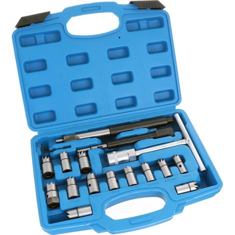 Set di 17 frese SK1470 per bussole per iniettori