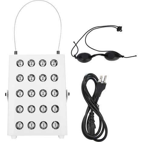 Lampe de luminothérapie infrarouge LED 60W, lampe rouge physio (prise US 100-265V) (1/5)