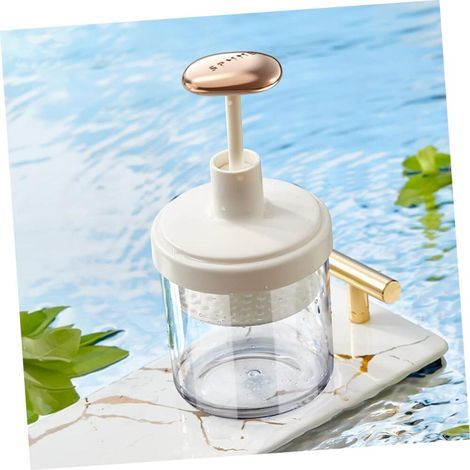 Portable Foaming Facial Cleanser Bottle, Compact and Convenient Foam Maker for Shower and Bath, Multifunctional Bathroom Accessory, Easy to Use (1/5)
