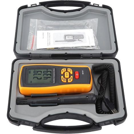 GM1361 Elektronisches Thermometer-Hygrometer, tragbares Temperatur- und Feuchtigkeitsmessgerät für die Industrie