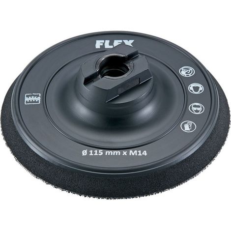 FLEX Klett-Schleifteller Ø 115, Bowl - 535526