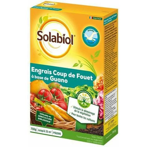 Solabiol Naturdünger 'Coup de Fouet' 750g Meeresguano