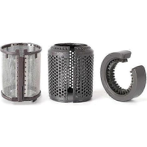 Filtro interno e la gabbia all'aperto per asciugacapelli, compatibile con i modelli di HD01, HD03, e HD08 (con sistema di Mese). (1/5)