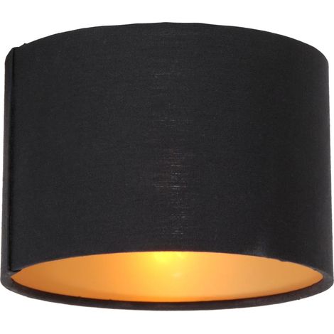 Steinhauer - lampenschirm - Shade - schwarz - leinen - Ø 13cm - (1/4)