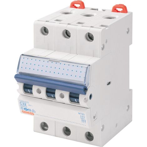 Gewiss LEITUNGSSCHUTZSCHALTER - MT 60 - 3P CHARAKTERISTIK B 10A - 3 TE, GW92266
