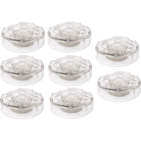 Rehausseur De Meuble - Plastique Renforcé - Hauteur Réglable - Antidérapant Avec Coussinet Caoutchouc - Pour Lit Table Armoire - 8 Pièces