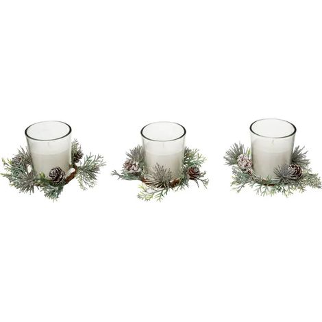 Duftkerzen für Weihnachten, 3er-Set