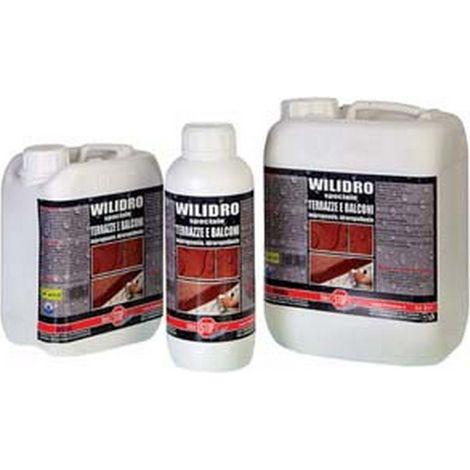 Wilidro Impregnante Protettivo Idrorepellente Per Terrazze E Balconi - lt.5 in tanica