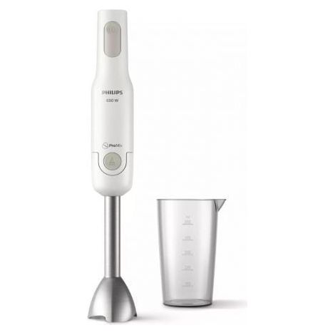 Philips – Batidora de varilla inox 650W – Jarra 0,5L – Potente motor para mezclas homogéneas – Ideal para repostería y cocina profesional